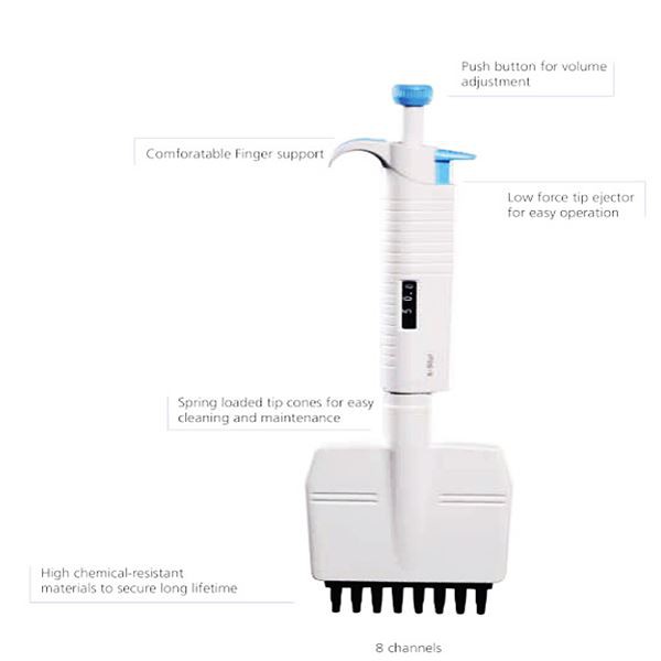 Laboratory Multi-channel Mechanical Pipettes
